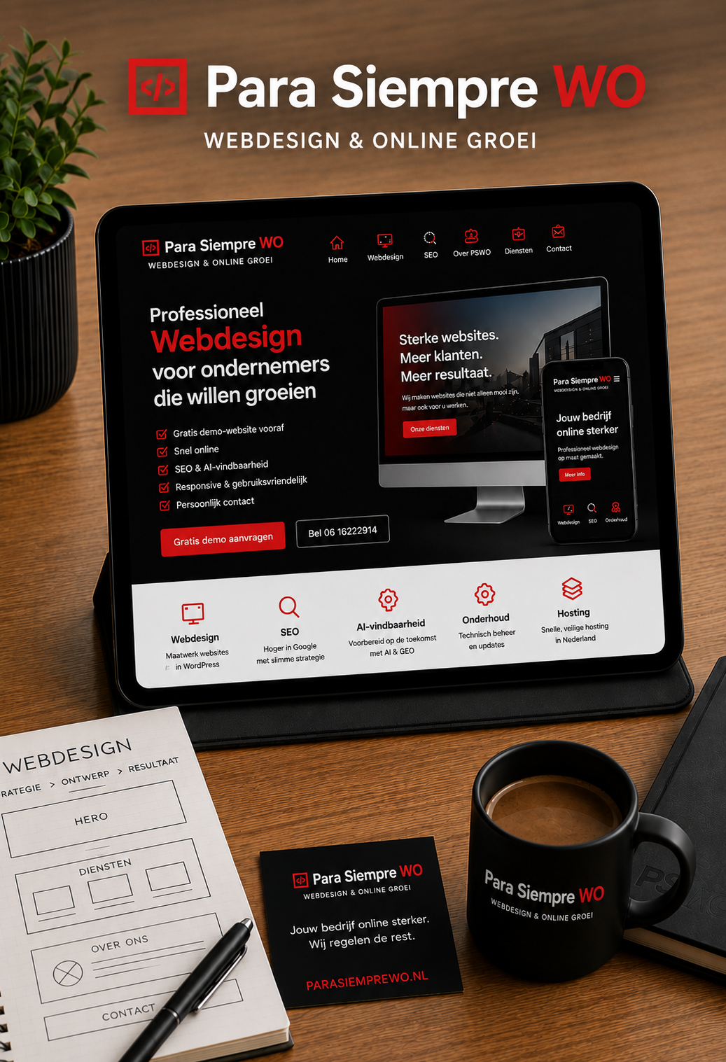 Over Para Siempre Webdesign Online
